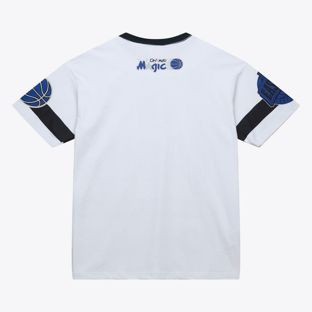 Mitchell & Ness - Orlando Magic Unisex Hardwood Classics Vintage Team Origins Premium T-Shirt - White