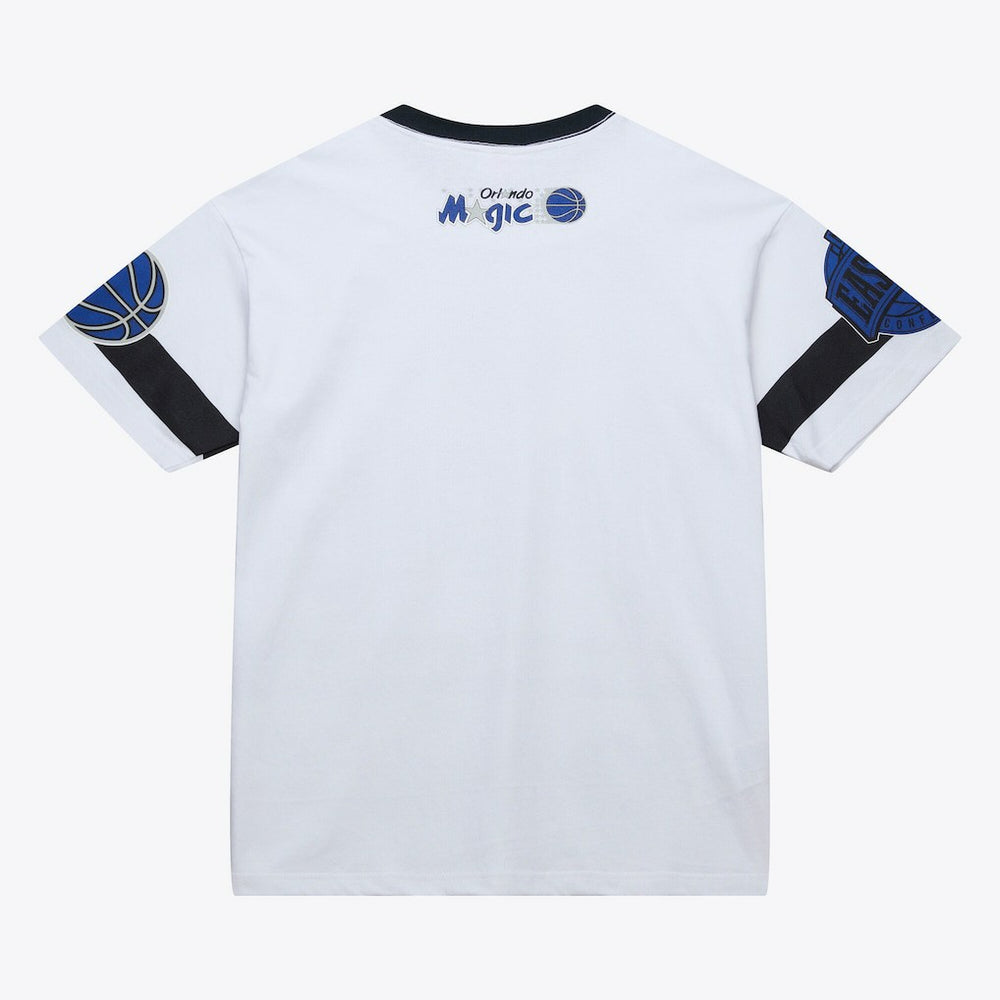 Mitchell & Ness - Orlando Magic Unisex Hardwood Classics Vintage Team Origins Premium T-Shirt - White