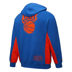 Mitchell & Ness - New York Knicks Hardwood Classics Team Origins Fleece Pullover Hoodie - Blue
