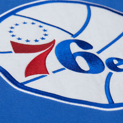 Mitchell & Ness - Philadelphia 76ers Hardwood Classics Team Origins Fleece Pullover Hoodie - Royal