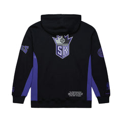 Mitchell & Ness - Sacramento Kings Hardwood Classics Team Origins Fleece Pullover Hoodie - Black