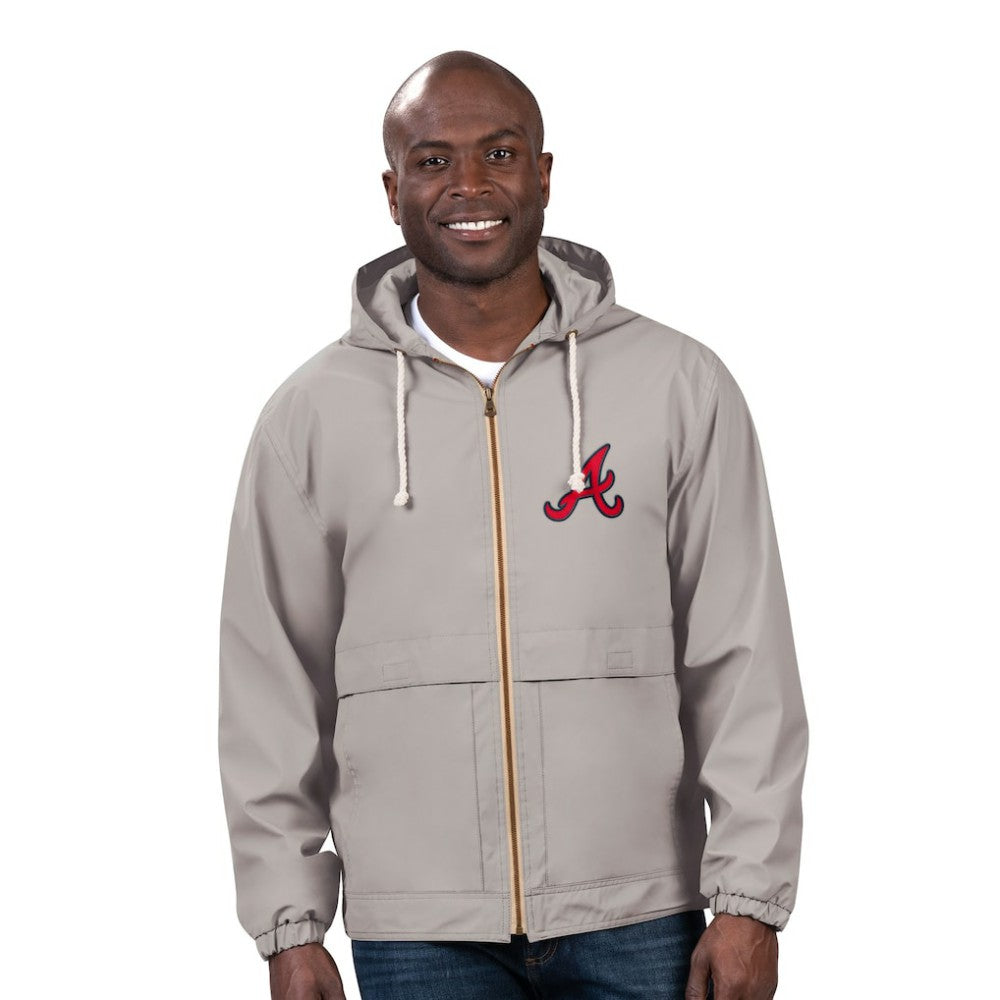 Atlanta Braves G-III Sports by Carl Banks Full-Zip Rain Jacket Online