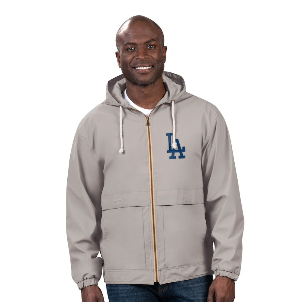 Los Angeles Dodgers G-III Sports by Carl Banks Full-Zip Rain Jacket On Sale