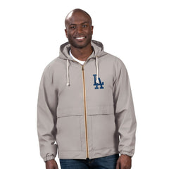 Los Angeles Dodgers G-III Sports by Carl Banks Full-Zip Rain Jacket On Sale
