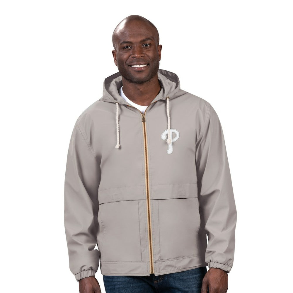 Philadelphia Phillies G-III Sports by Carl Banks Full-Zip Rain Jacket On Sale