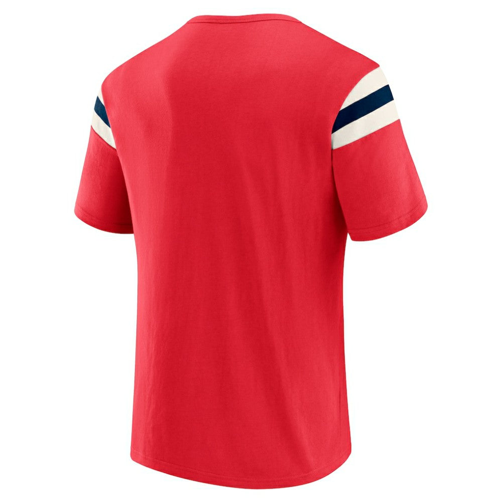 St. Louis Cardinals Darius Rucker Collection by Fanatics Distressed Sleeve Stripe T-Shirt for sale