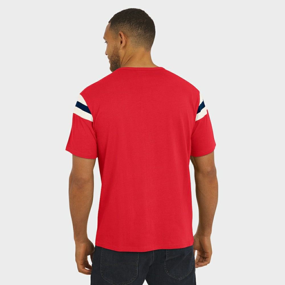 St. Louis Cardinals Darius Rucker Collection by Fanatics Distressed Sleeve Stripe T-Shirt for sale