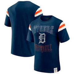 Detroit Tigers Darius Rucker Collection by Fanatics Distressed Sleeve Stripe T-Shirt Online
