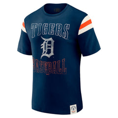 Detroit Tigers Darius Rucker Collection by Fanatics Distressed Sleeve Stripe T-Shirt Online