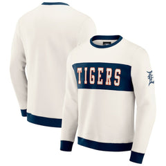 Detroit Tigers Darius Rucker Collection by Fanatics Colorblock Crewneck Sweatshirt Lifestyle