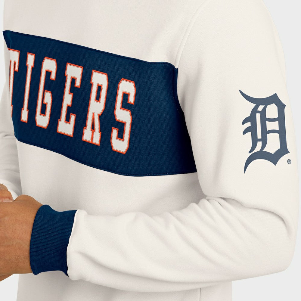 Detroit Tigers Darius Rucker Collection by Fanatics Colorblock Crewneck Sweatshirt Lifestyle
