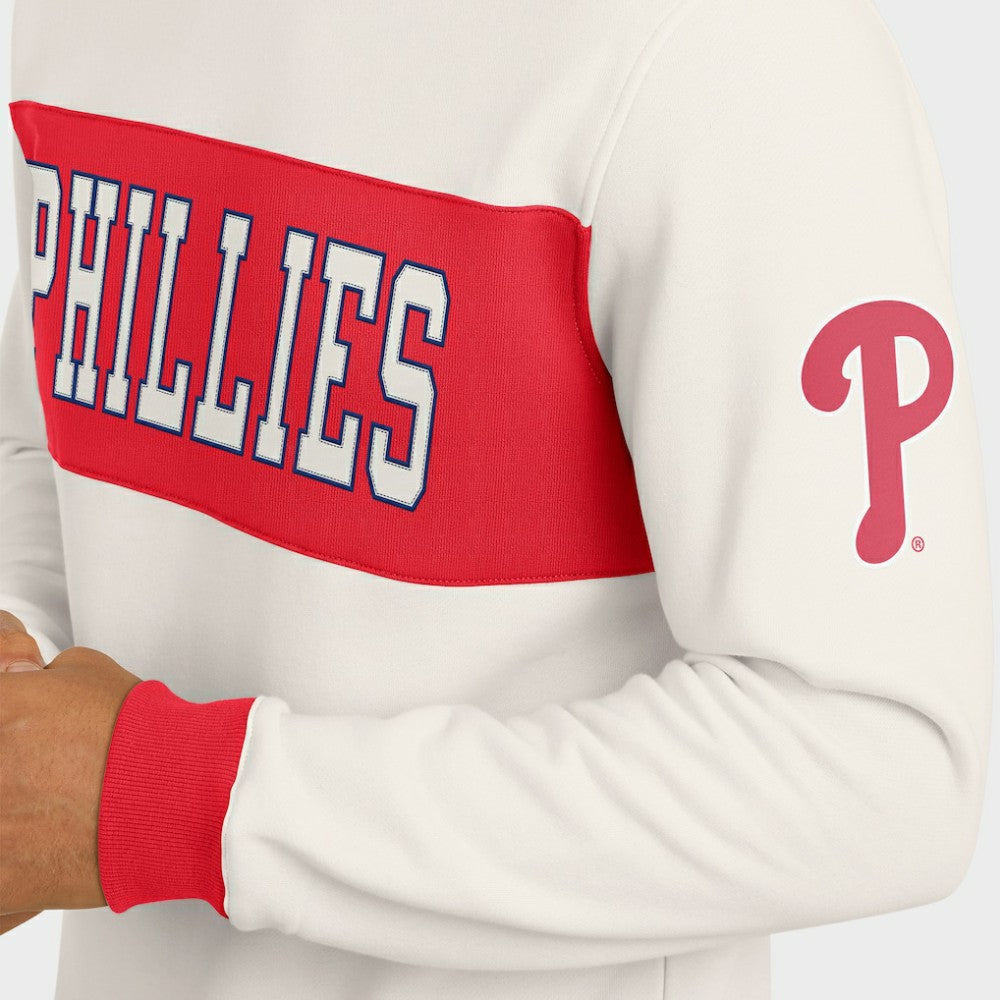 Philadelphia Phillies Darius Rucker Collection by Fanatics Colorblock Crewneck Sweatshirt Clearance