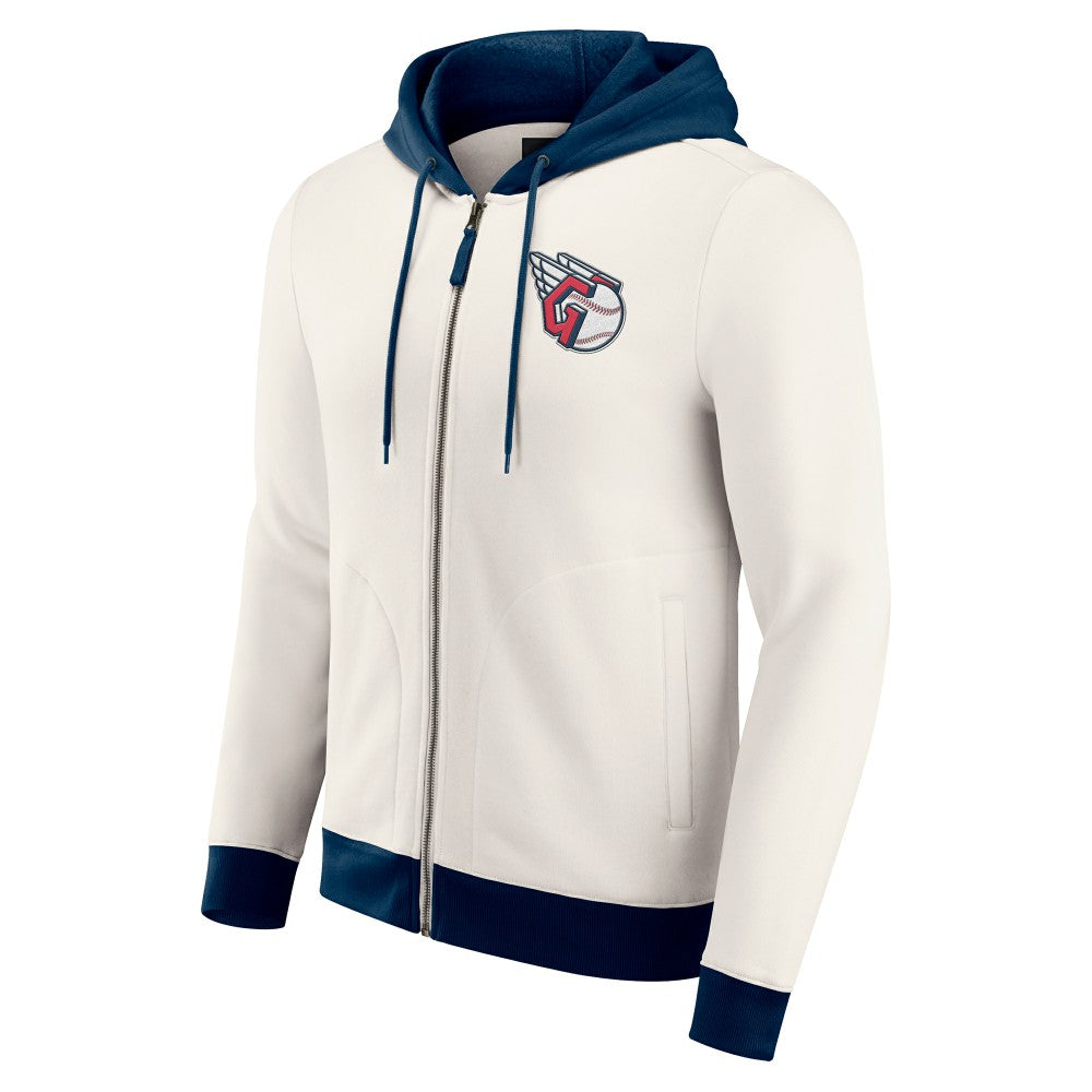 Cleveland Guardians Darius Rucker Collection by Fanatics Men's Polar Fleece Full-Zip Hoodie for sale