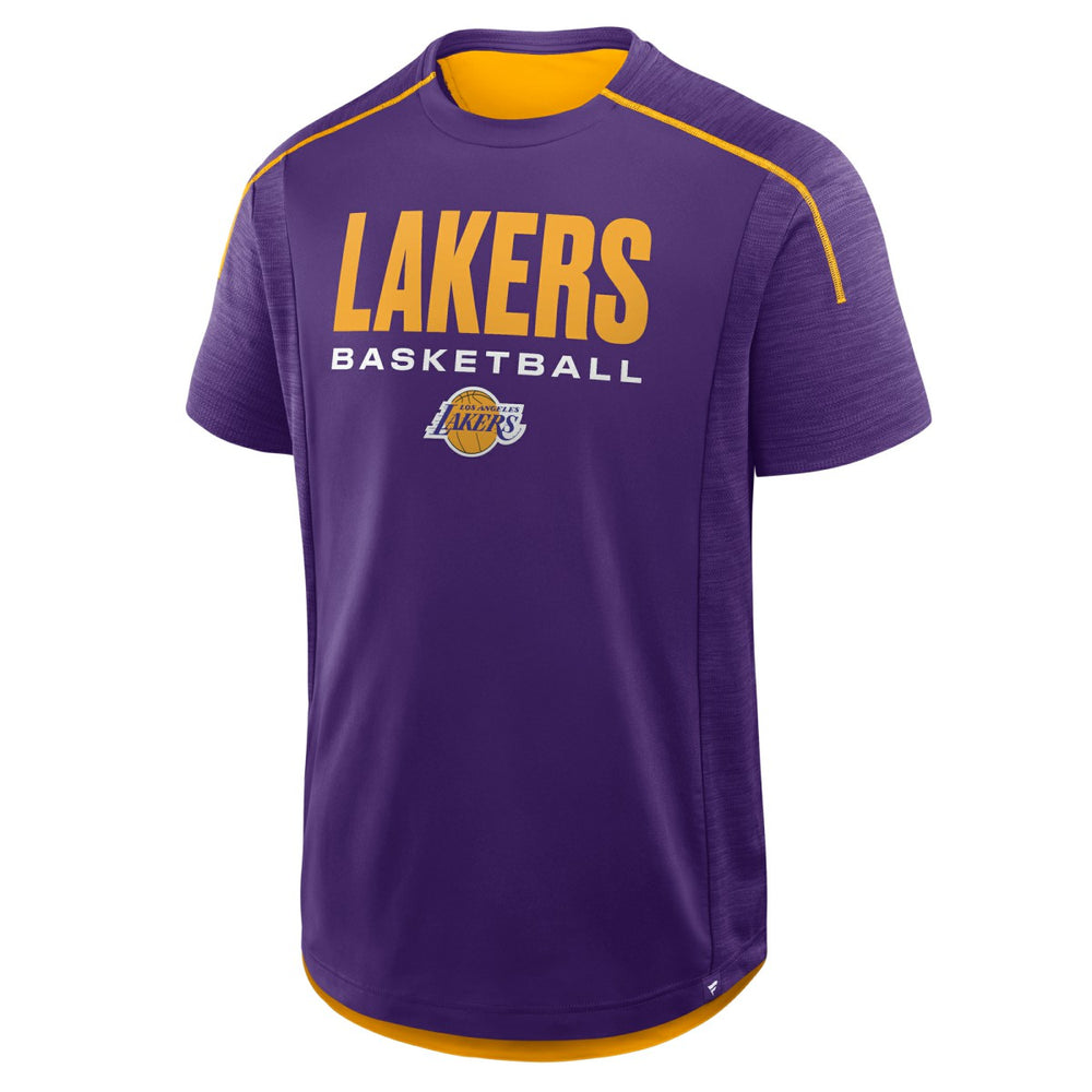Fanatics - Los Angeles Lakers Inbound Pass Play Practice T-Shirt - Purple