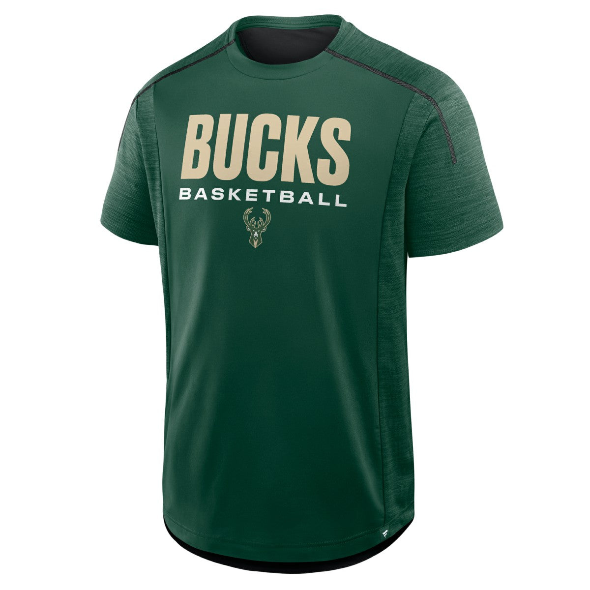 Fanatics - Milwaukee Bucks Inbound Pass Play Practice T-Shirt - Hunter Green