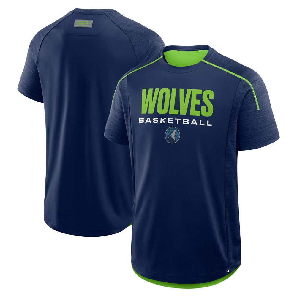 Fanatics - Minnesota Timberwolves Inbound Pass Play Practice T-Shirt - Navy