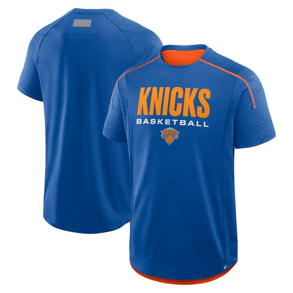 Fanatics - New York Knicks Inbound Pass Play Practice T-Shirt - Blue