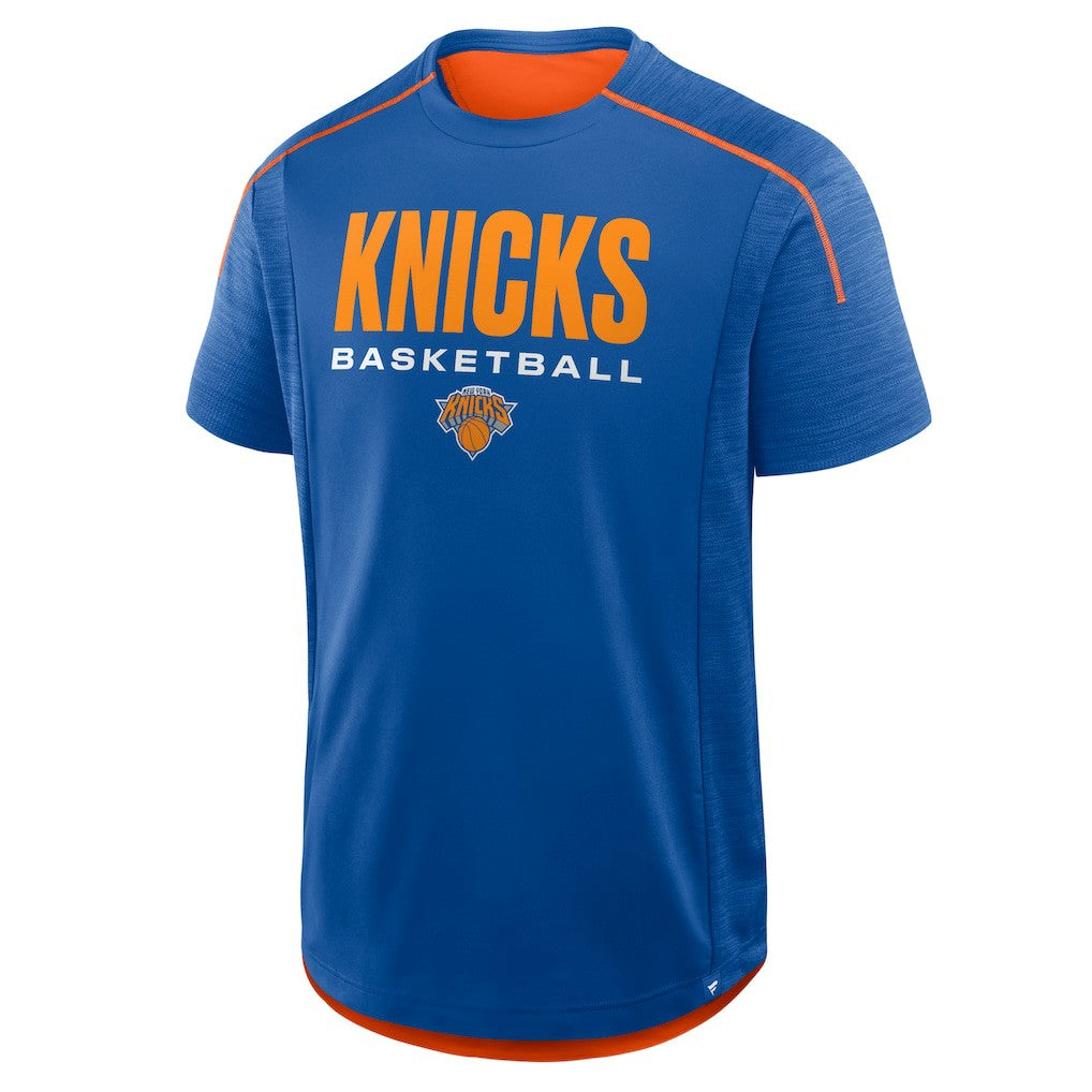 Fanatics - New York Knicks Inbound Pass Play Practice T-Shirt - Blue