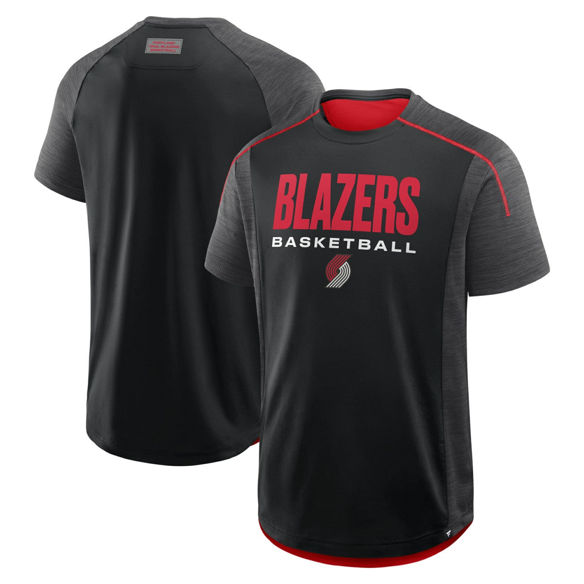 Fanatics - Portland Trail Blazers Inbound Pass Play Practice T-Shirt - Black