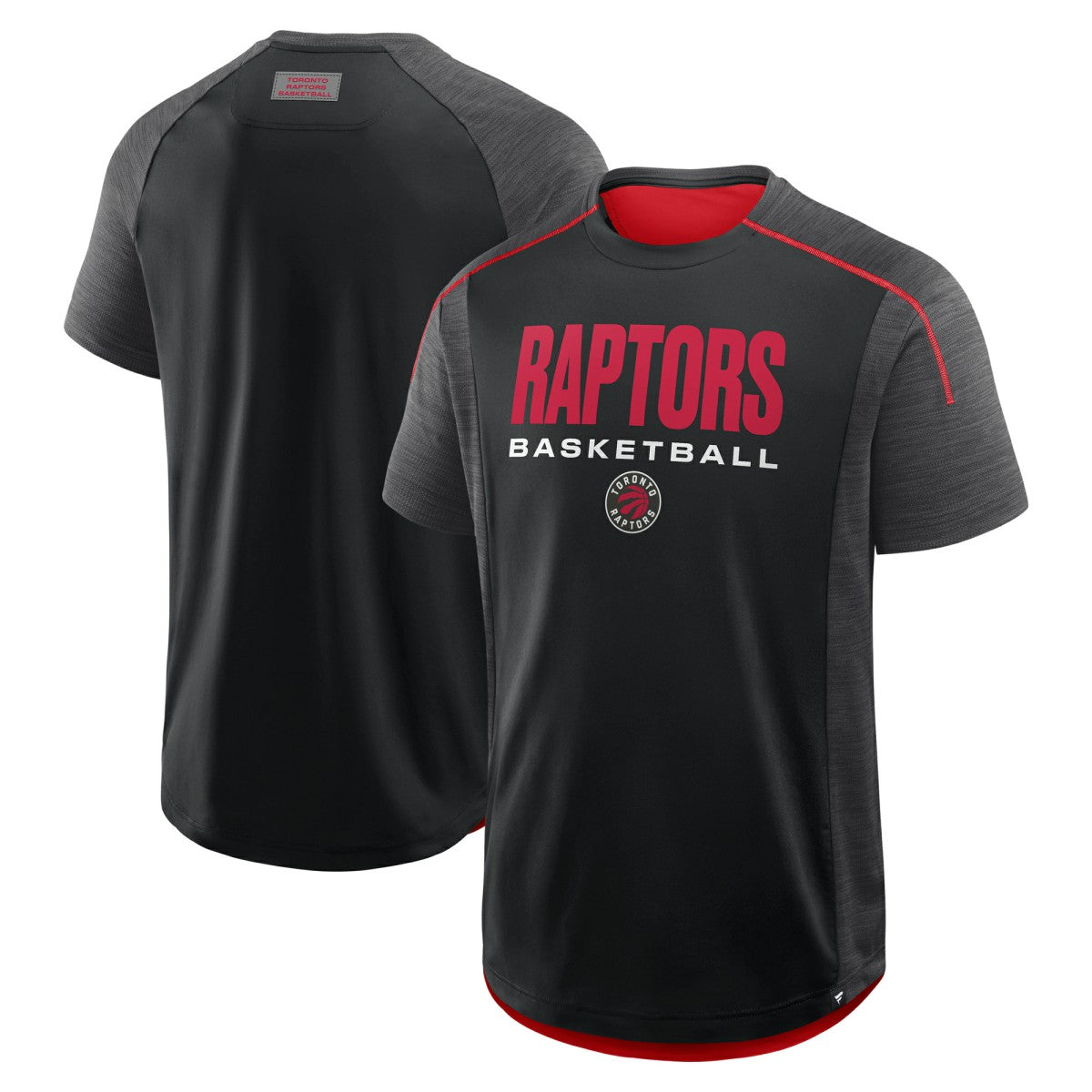 Fanatics - Toronto Raptors Inbound Pass Play Practice T-Shirt - Black