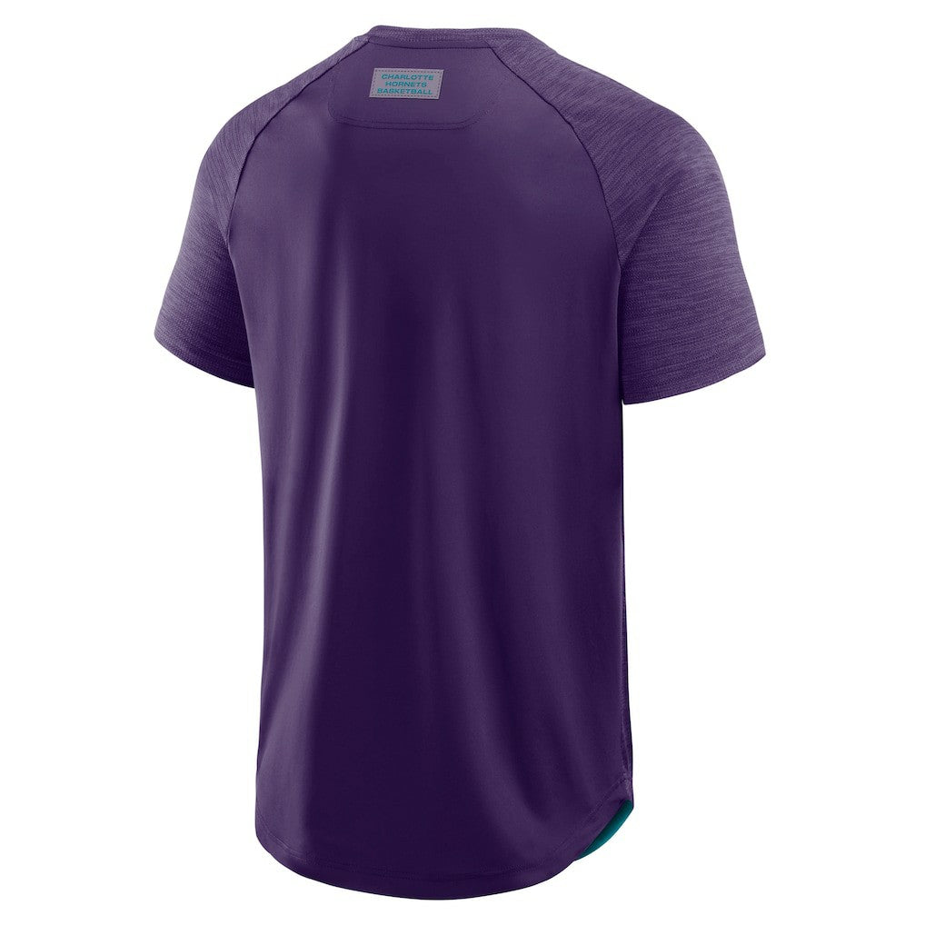 Fanatics - Charlotte Hornets Inbound Pass Play Practice T-Shirt - Purple