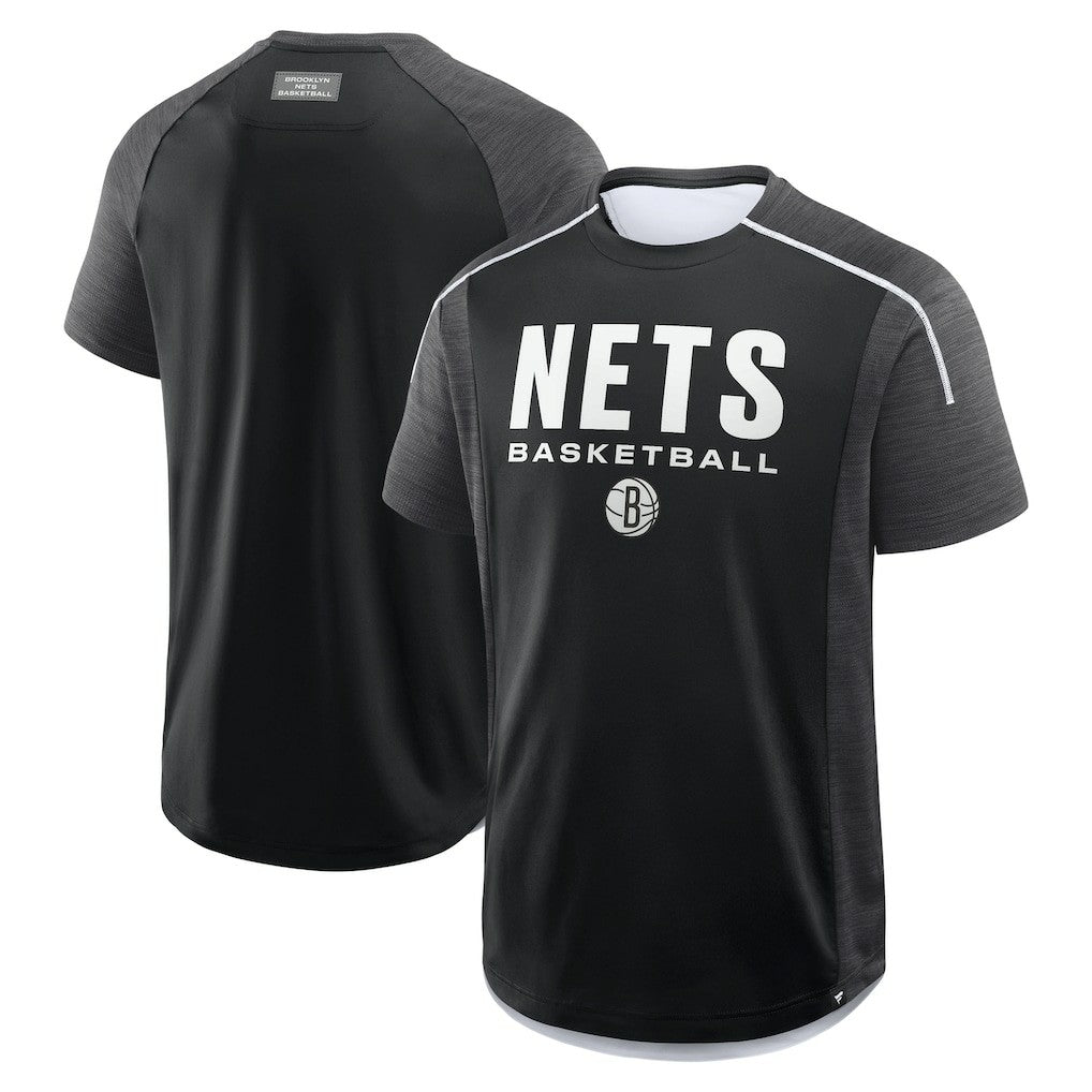 Fanatics - Brooklyn Nets Inbound Pass Play Practice T-Shirt - Black
