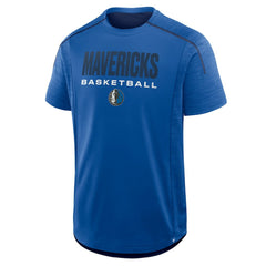 Fanatics - Dallas Mavericks Inbound Pass Play Practice T-Shirt - Blue