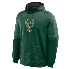 Fanatics - Milwaukee Bucks Pick & Roll Defender Pullover Hoodie - Hunter Green