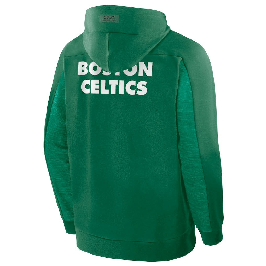 Fanatics - Boston Celtics Back Door Cut Play Defender Full-Zip Hoodie - Kelly Green