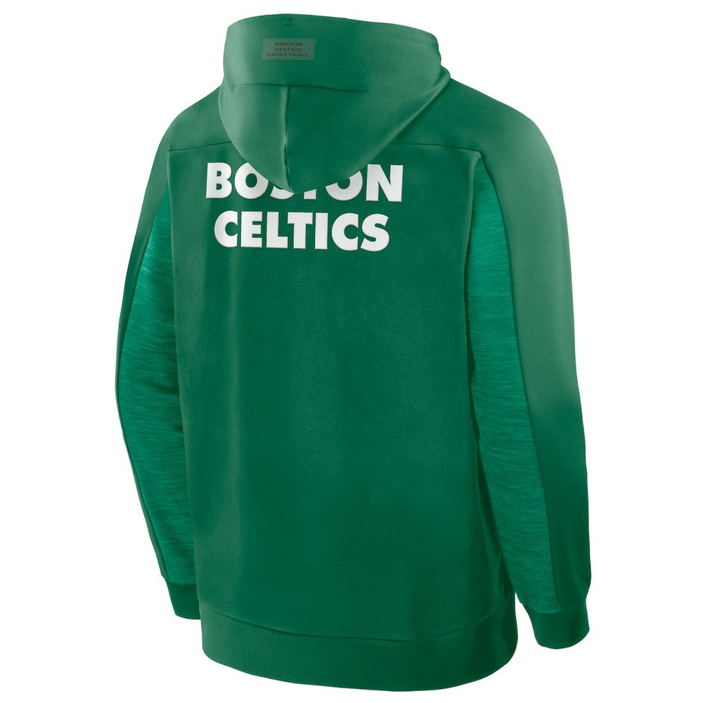 Fanatics - Boston Celtics Back Door Cut Play Defender Full-Zip Hoodie - Kelly Green