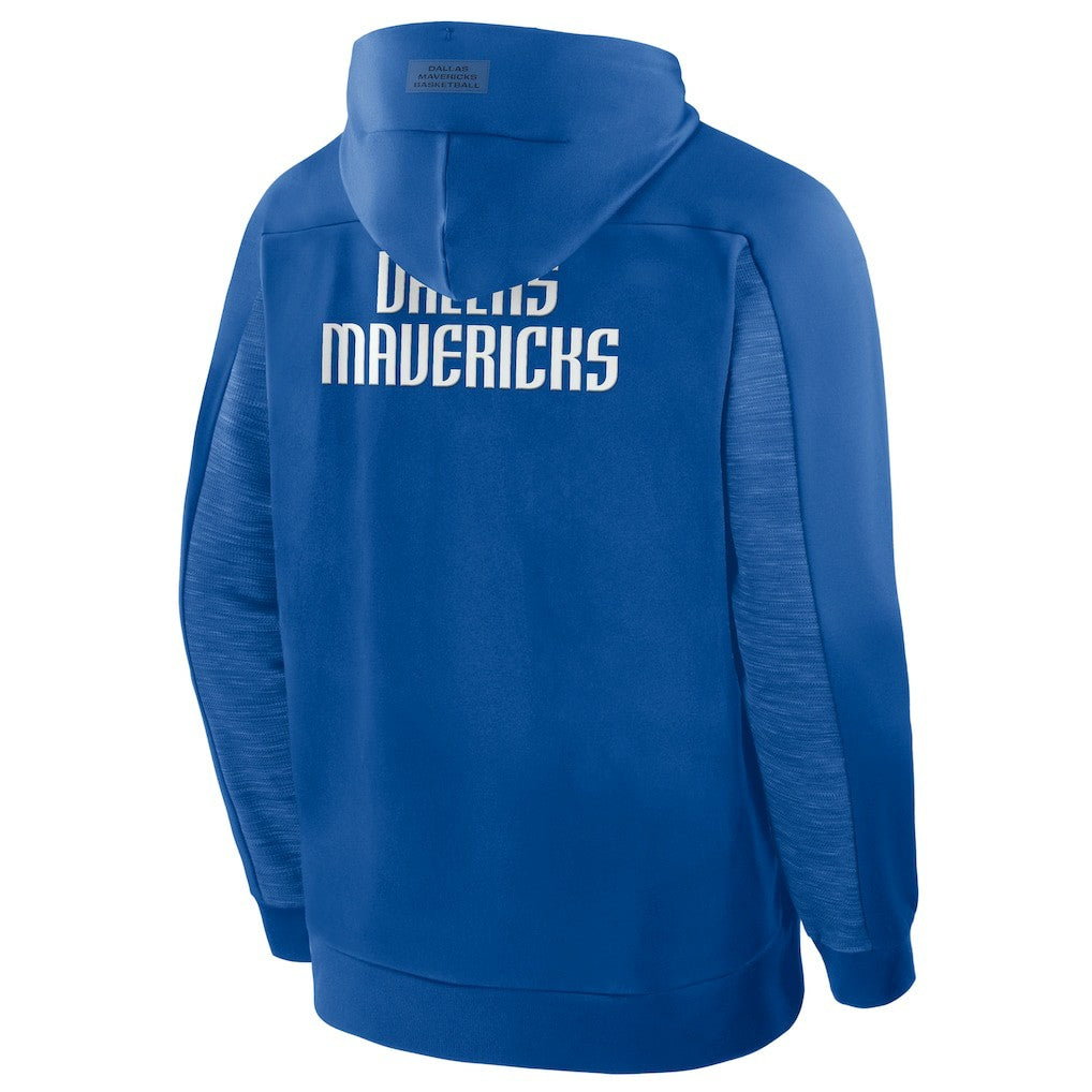 Fanatics - Dallas Mavericks Back Door Cut Play Defender Full-Zip Hoodie - Blue