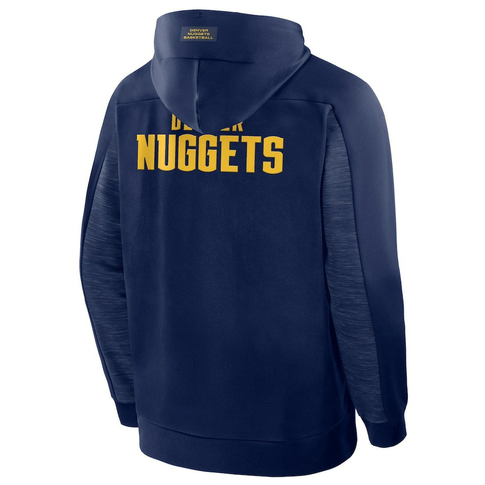 Fanatics - Denver Nuggets Back Door Cut Play Defender Full-Zip Hoodie - Navy