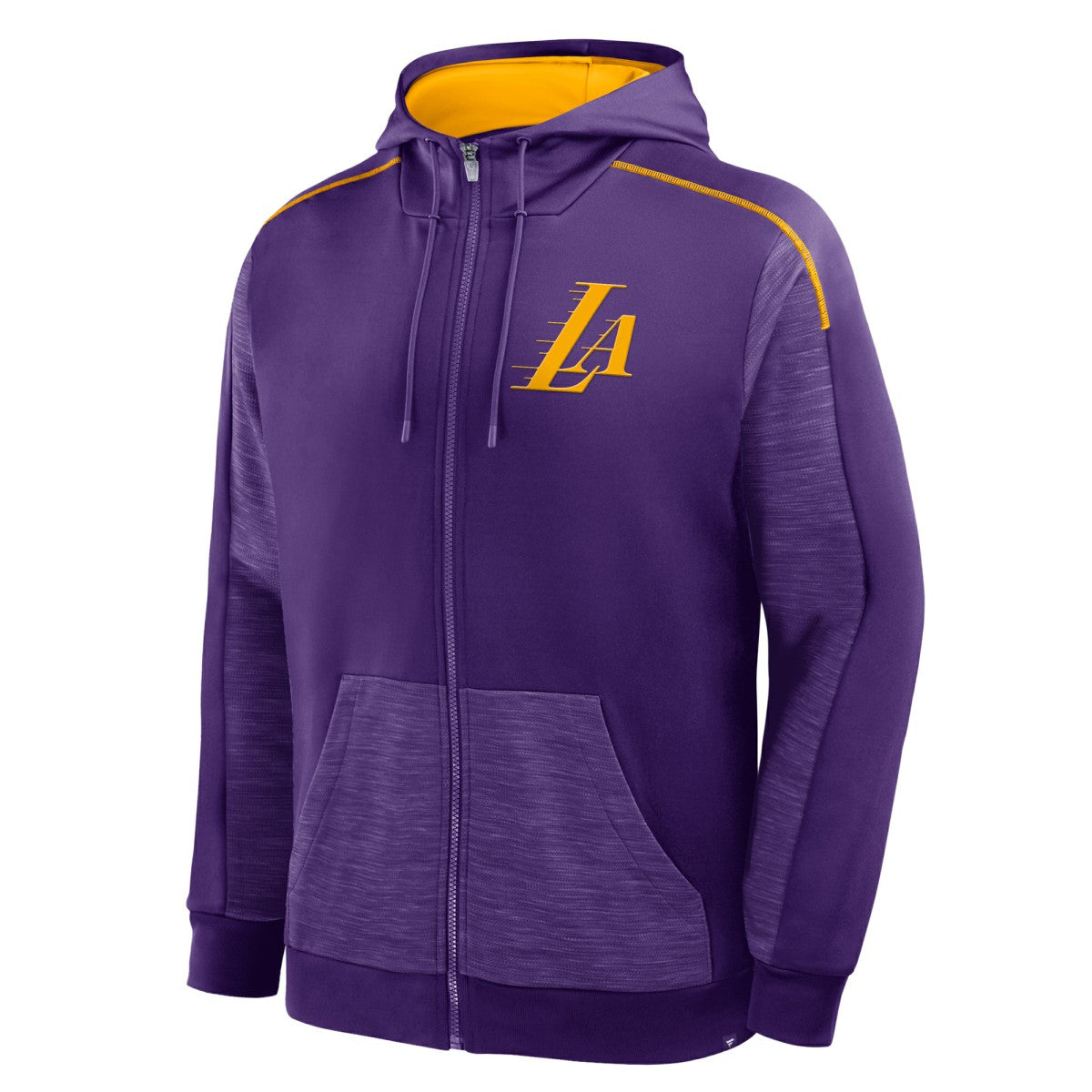 Fanatics - Los Angeles Lakers Back Door Cut Play Defender Full-Zip Hoodie - Purple