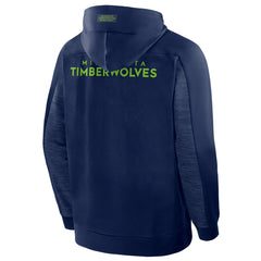 Fanatics - Minnesota Timberwolves Back Door Cut Play Defender Full-Zip Hoodie - Navy