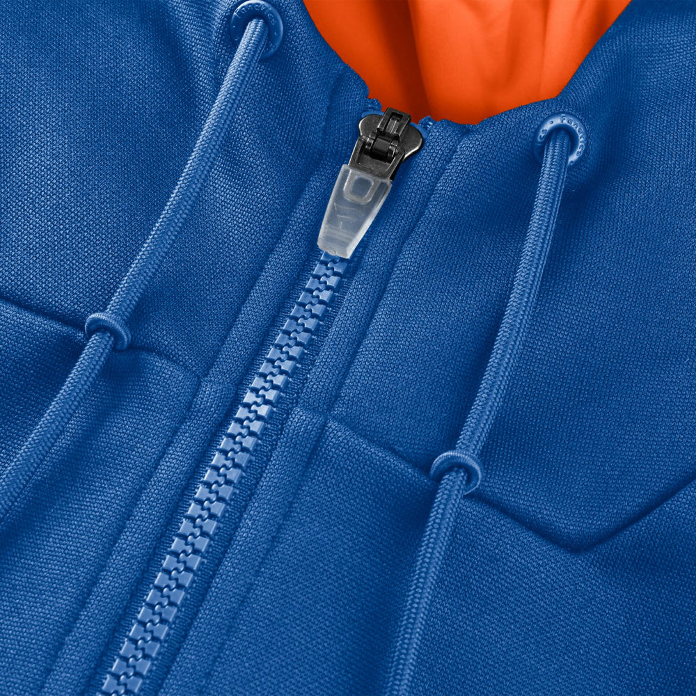 Fanatics - New York Knicks Back Door Cut Play Defender Full-Zip Hoodie - Blue