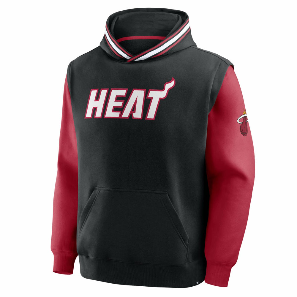 Fanatics - Miami Heat Half Court Shot Clock Fastbreak Hoodie - Black/Red