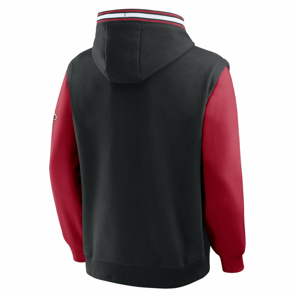 Fanatics - Miami Heat Half Court Shot Clock Fastbreak Hoodie - Black/Red