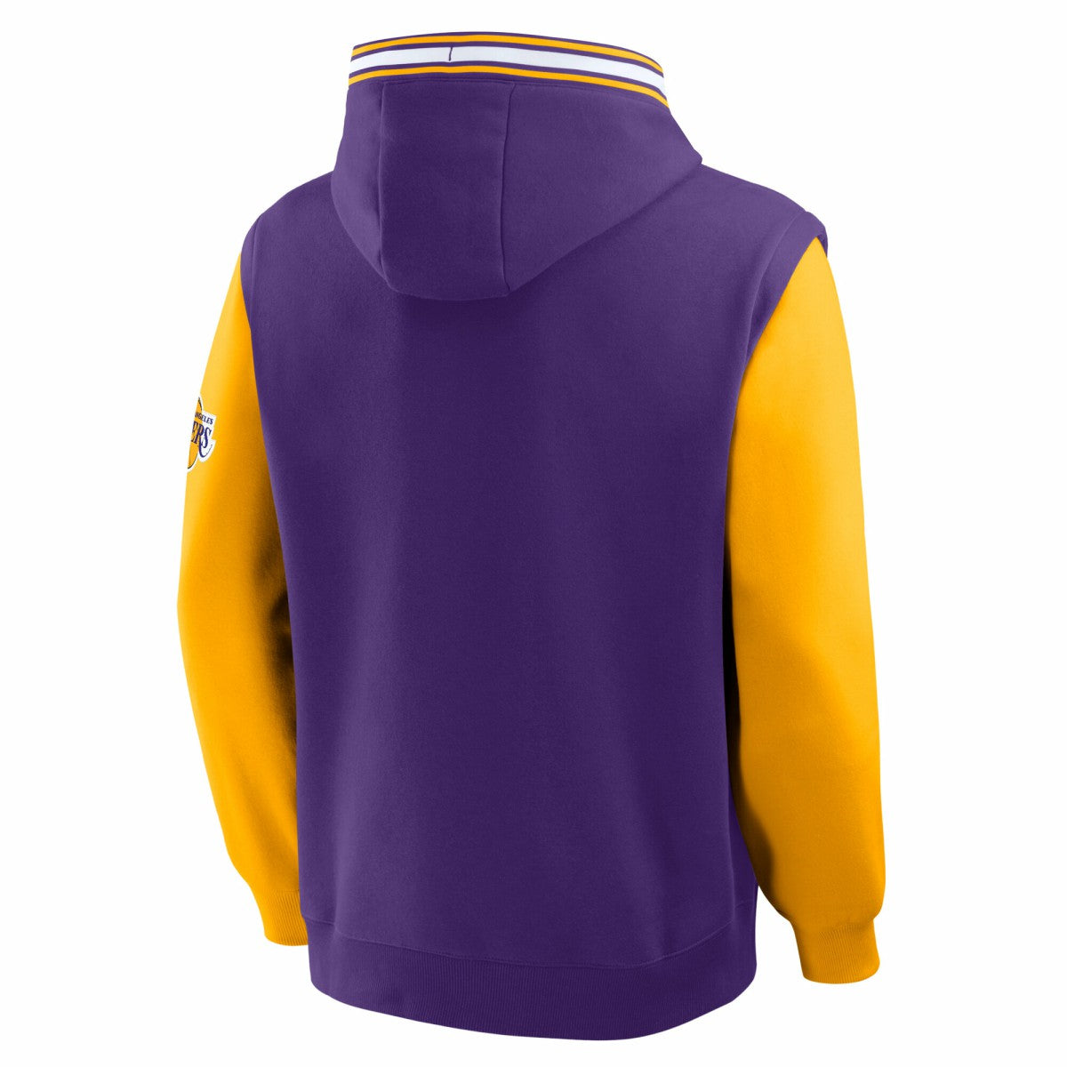 Fanatics - Los Angeles Lakers Half Court Shot Clock Fastbreak Hoodie - Purple/Gold