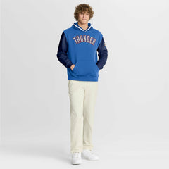 Fanatics - Oklahoma City Thunder Half Court Shot Clock Fastbreak Hoodie - Blue/Navy