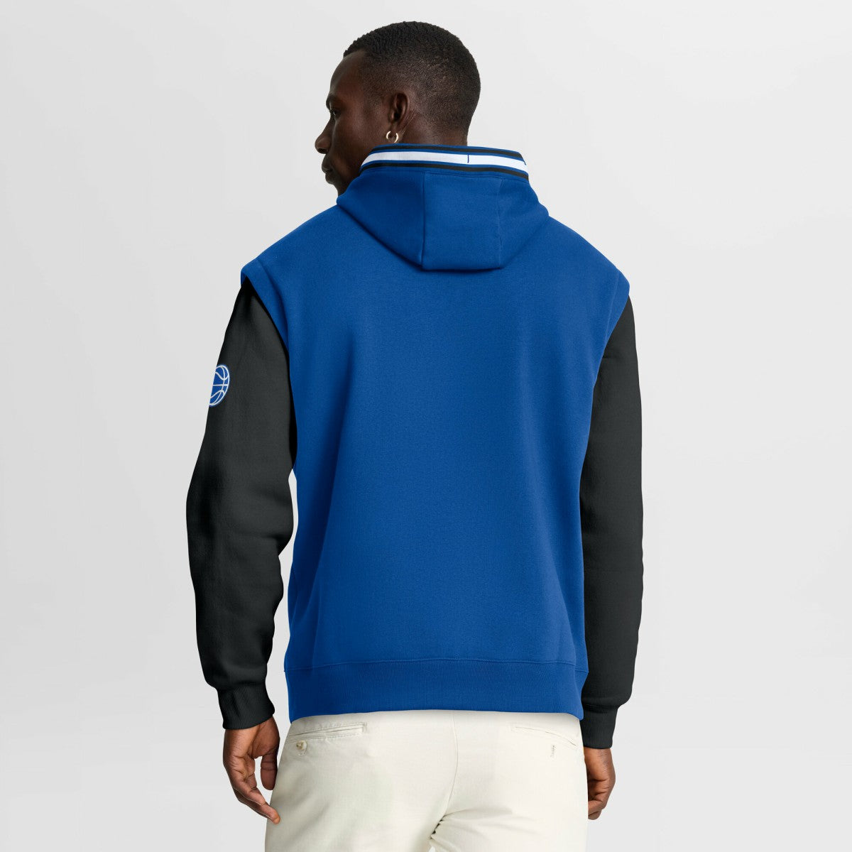 Fanatics - Orlando Magic Half Court Shot Clock Fastbreak Hoodie - Blue/Black