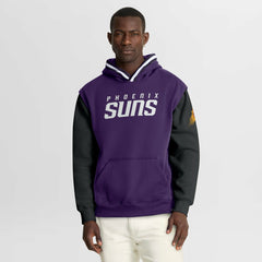 Fanatics - Phoenix Suns Half Court Shot Clock Fastbreak Hoodie - Purple/Black