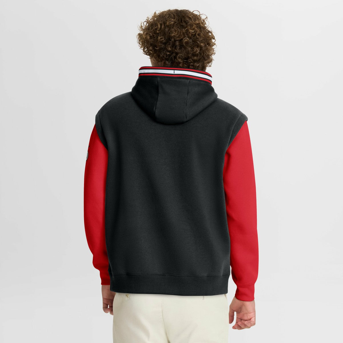 Fanatics - Portland Trail Blazers Half Court Shot Clock Fastbreak Hoodie - Black/Red