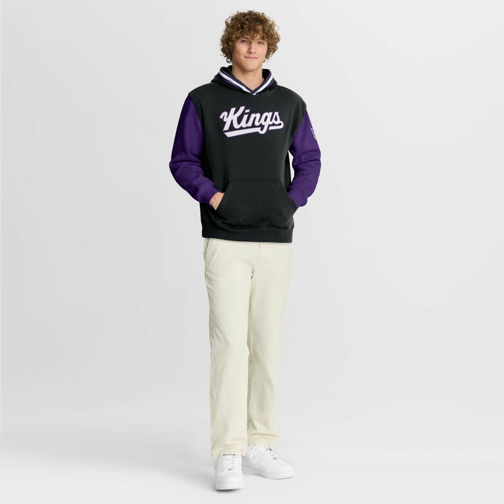 Fanatics - Sacramento Kings Half Court Shot Clock Fastbreak Hoodie - Black/Purple