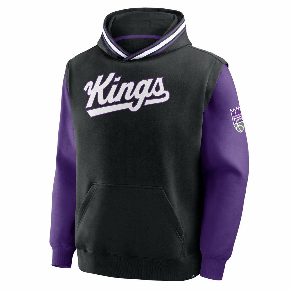 Fanatics - Sacramento Kings Half Court Shot Clock Fastbreak Hoodie - Black/Purple