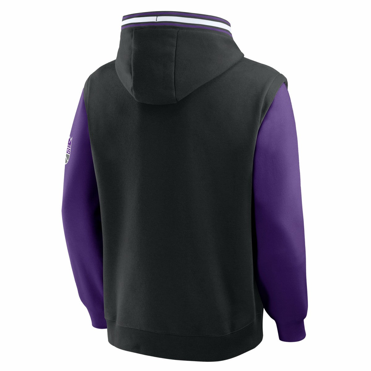Fanatics - Sacramento Kings Half Court Shot Clock Fastbreak Hoodie - Black/Purple