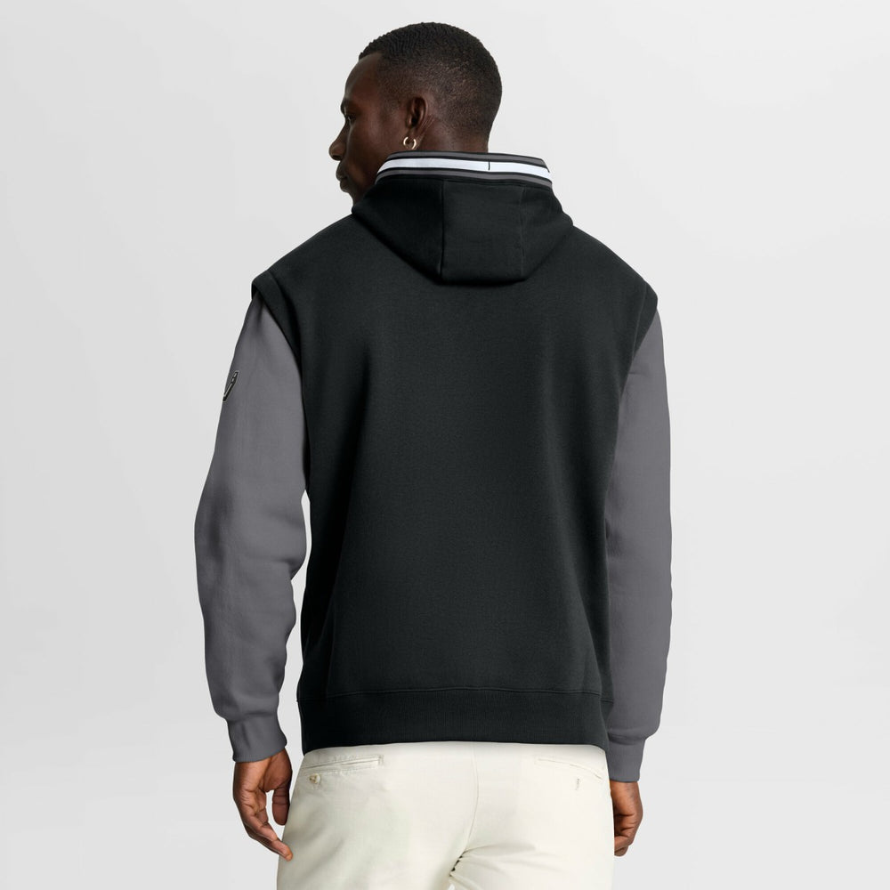 Fanatics - San Antonio Spurs Half Court Shot Clock Fastbreak Hoodie - Black/Gray