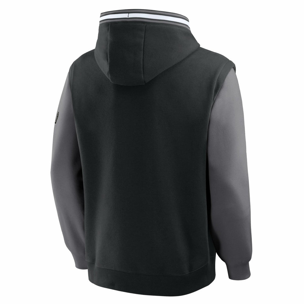 Fanatics - San Antonio Spurs Half Court Shot Clock Fastbreak Hoodie - Black/Gray
