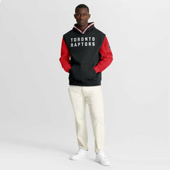 Fanatics - Toronto Raptors Half Court Shot Clock Fastbreak Hoodie - Black/Red