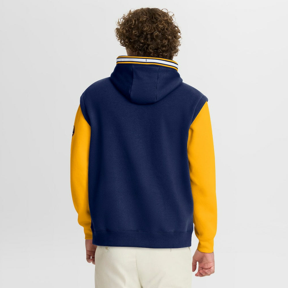 Fanatics - Denver Nuggets Half Court Shot Clock Fastbreak Hoodie - Navy/Gold