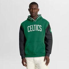Fanatics - Boston Celtics Half Court Shot Clock Fastbreak Hoodie - Kelly Green/Black